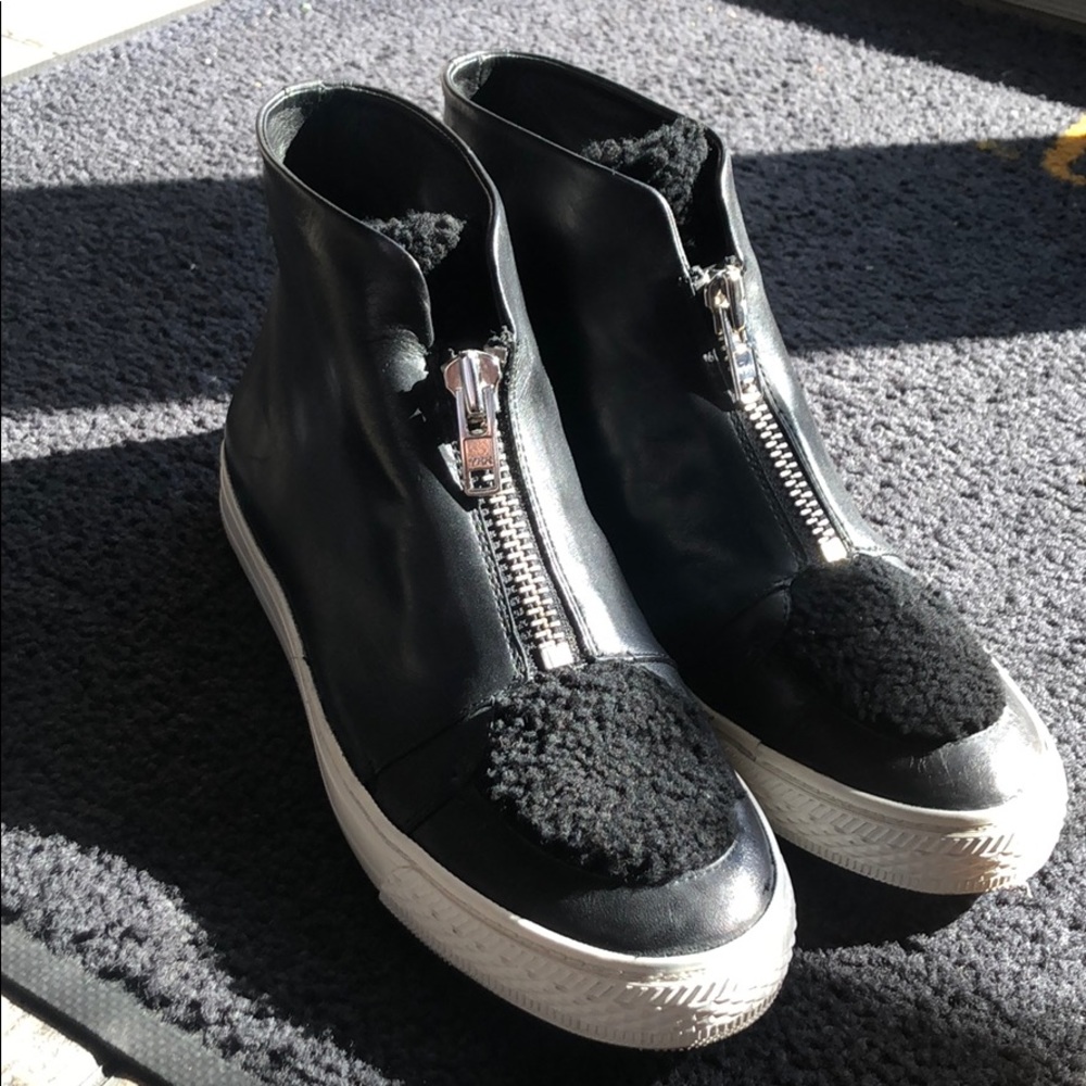 Loeffee Randall leather sneaker boot
